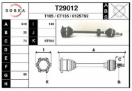 Вал EAI T29012
