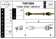 Вал EAI T49138A