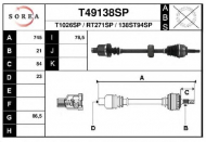 Вал EAI T49138SP