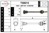 Вал EAI T58015