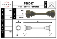 Вал EAI T68047