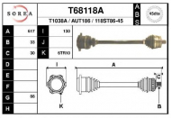 Вал EAI T68118A