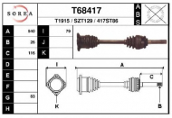 Вал EAI T68417
