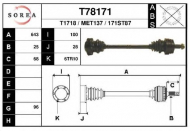 Вал EAI T78171