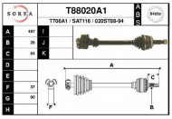 Вал EAI T88020A1