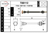 Вал EAI T88112