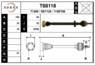 Вал EAI T88118