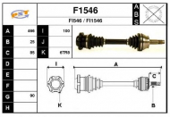 Вал SNRA F1546