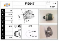 Стартер SNRA FI9047