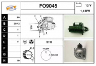 Стартер SNRA FO9045
