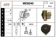 Генератор SNRA ME8040