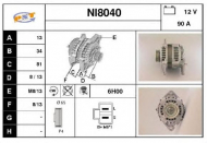 Генератор SNRA NI8040