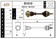 Вал SNRA S1212