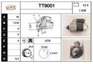 Стартер SNRA TT9001