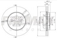 Тормозной диск FREMAX BD-4400