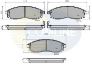 Комплект тормозных колодок COMLINE CBP3776