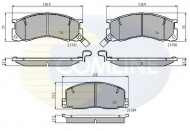 Комплект тормозных колодок COMLINE CBP3441