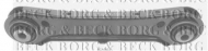 Рычаг независимой подвески колеса BORG & BECK BCA6862