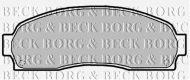 Комплект тормозных колодок BORG & BECK BBP2134