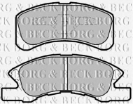 Комплект тормозных колодок BORG & BECK BBP2141