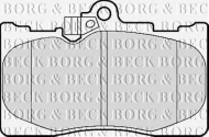 Комплект тормозных колодок BORG & BECK BBP2153