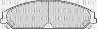Комплект тормозных колодок BORG & BECK BBP2156