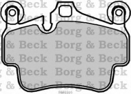 Комплект тормозных колодок BORG & BECK BBP2316