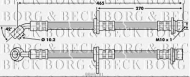 Шлангопровод BORG & BECK BBH6781