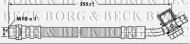 Шлангопровод BORG & BECK BBH6890