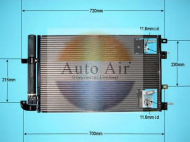 Конденсатор AUTO AIR GLOUCESTER 16-2033