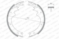 Комлект тормозных накладок WEEN 152-2278