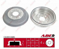 Тормозный барабан ABE C63007ABE