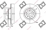 Тормозной диск DJ PARTS BD1934