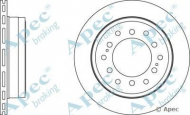 Тормозной диск APEC braking DSK2151