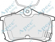 Комплект тормозных колодок APEC braking PAD1046