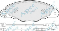 Комплект тормозных колодок APEC braking PAD1144