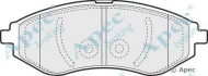 Комплект тормозных колодок APEC braking PAD1319