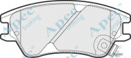 Комплект тормозных колодок APEC braking PAD1474