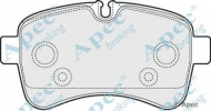 Комплект тормозных колодок APEC braking PAD1608