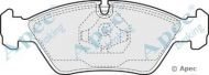 Комплект тормозных колодок APEC braking PAD376