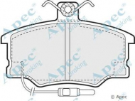 Комплект тормозных колодок APEC braking PAD572