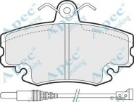 Комплект тормозных колодок APEC braking PAD810