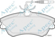 Комплект тормозных колодок APEC braking PAD975
