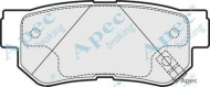Комплект тормозных колодок APEC braking PAD1528