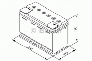 Аккумулятор BOSCH 0 092 S60 050