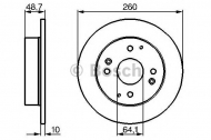 Тормозной диск BOSCH 0 986 478 172