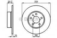 Тормозной диск BOSCH 0 986 478 341