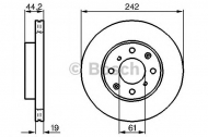 Тормозной диск BOSCH 0 986 478 503