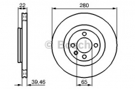 Тормозной диск BOSCH 0 986 478 508