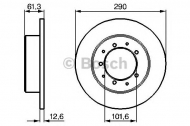 Тормозной диск BOSCH 0 986 478 656